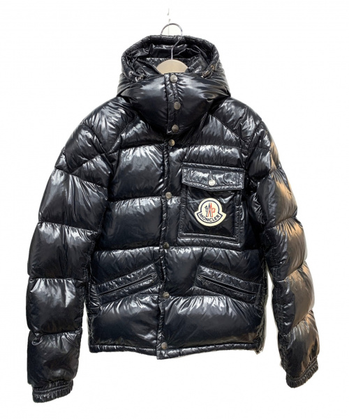 MONCLER（モンクレール）MONCLER (モンクレール) K2ダウンジャケット ブラック サイズ:SIZE　0の古着・服飾アイテム