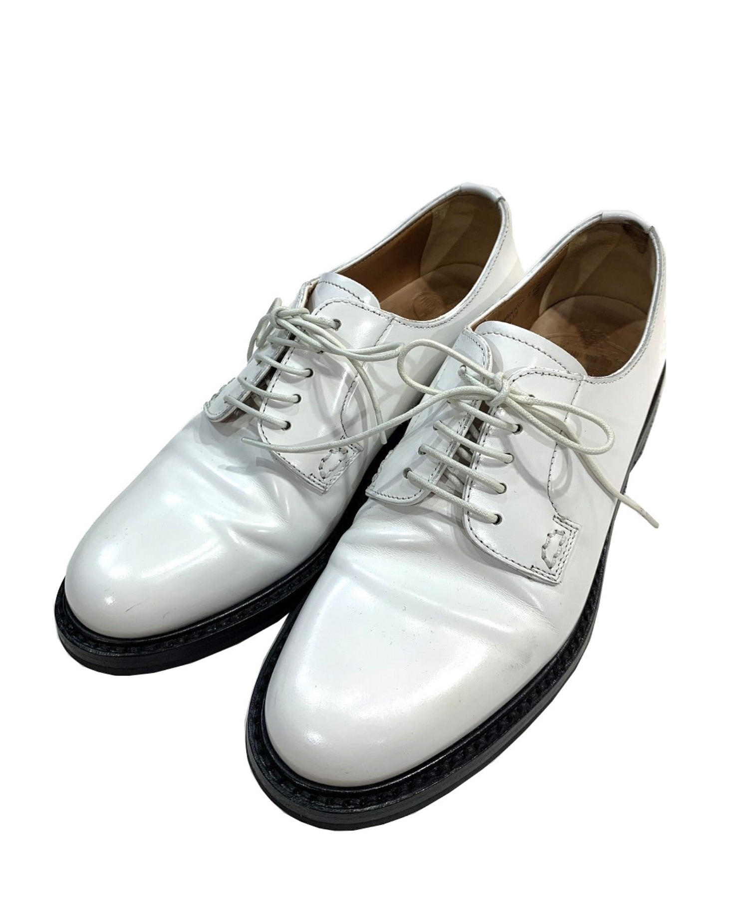 中古 古着通販 Churchs チャーチ プレーントゥシューズ ホワイト サイズ 35 Shannon ブランド 古着通販 トレファク公式 Trefac Fashion