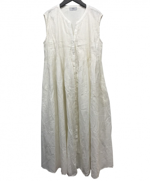 中古 古着通販 Iena イエナ ノースリーブワンピース ベージュ サイズ 38 ブランド 古着通販 トレファク公式 Trefac Fashion