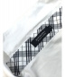 中古・古着 BURBERRY BLACK LABEL (バーバリーブラックレーベル) ポロシャツ ホワイト サイズ:3：3980円