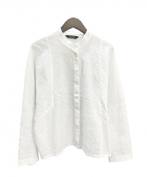 YACCO MARICARD（ヤッコマリカルド）YACCO MARICARD (ヤッコマリカルド) Cotton Lawn Shirt ホワイト サイズ:2の古着・服飾アイテム