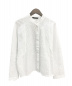 YACCO MARICARD（ヤッコマリカルド）の古着「Cotton Lawn Shirt」｜ホワイト