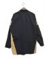 EZUMI (エズミ) バイカラープルオーバーミリタリーシャツ ネイビー サイズ:L：7800円