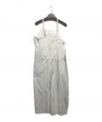 LIMI feu（リミフゥ）の古着「Thread Drop Embroidery Square Cami Dress」｜ホワイト
