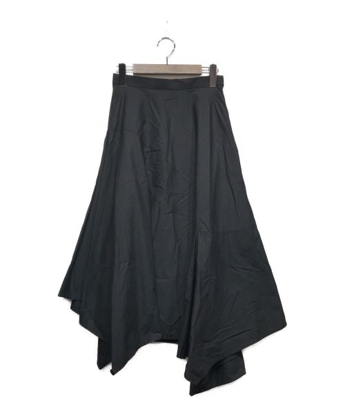 ENFOLD（エンフォルド）ENFOLD (エンフォルド) シンメトリー スカート ブラック サイズ:36の古着・服飾アイテム