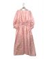 3 et demi (キャズ エ ドゥミ) original gingham dress ピンク×ホワイト サイズ:表記無し(実寸サイズをご参照ください)：8000円