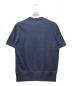 LOOPWHEELER (ループウィラー) ツリテンジク スウェット型 ワイドTシャツ ネイビー サイズ:S：9800円