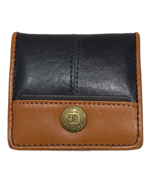 中古 古着通販 Doubles ダブルス コインケース ネイビー ブラウン ブランド 古着通販 トレファク公式 Trefac Fashion