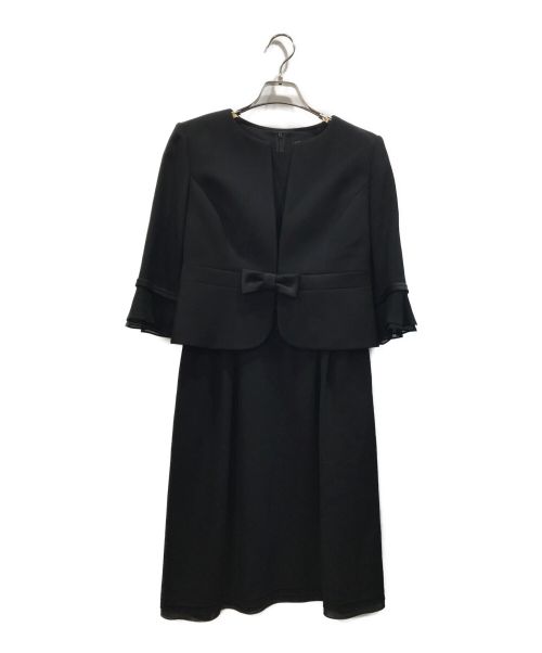 MARIKO KOHGA（マリココウガ）mariko kohga (マリココウガ) ジャケット・ワンピースセット ブラック サイズ:36の古着・服飾アイテム