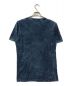 Martin Margiela 10 (マルタン・マルジェラ 10) インディゴ染めTシャツ ブルー サイズ:XS：4800円