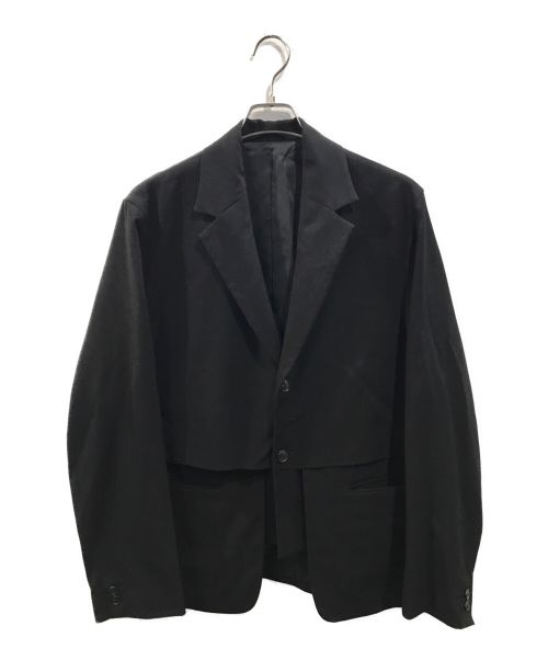 URU（ウル）uru (ウル) ジャケット ブラック サイズ:2の古着・服飾アイテム