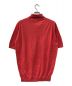 JOHN SMEDLEY (ジョンスメドレー) 英国製コットンポロシャツ レッド サイズ:M：5800円