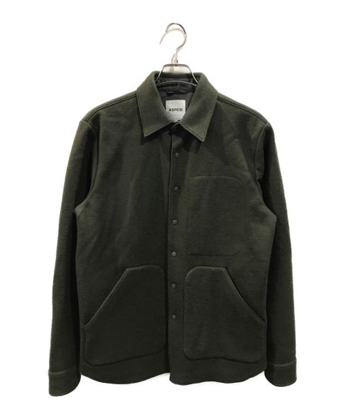 ASPESI（アスペジ）ASPESI (アスペジ) ウールジャケット グリーン サイズ:Lの古着・服飾アイテム