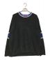 Supreme（シュプリーム）の古着「22AW Stripe Chenille Sweater」｜ブラック×ブルー
