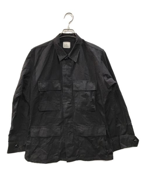 US ARMY（ユーエスアーミー）US ARMY (ユーエスアーミー) リップストップBDUジャケット ネイビー サイズ:SMALL-REGULARの古着・服飾アイテム