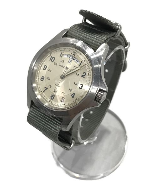 HAMILTON（ハミルトン）HAMILTON (ハミルトン) カーキキング腕時計の古着・服飾アイテム