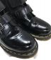 中古・古着 Dr.Martens (ドクターマーチン) BLAKE ブレイク 3バックル サイドジップ レザーブーツ ブラック サイズ:UK4：9800円