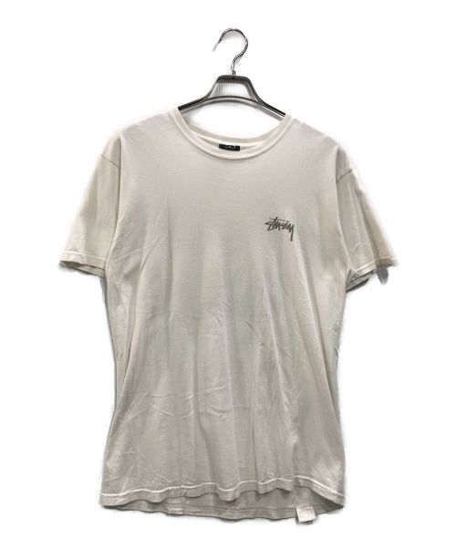 stussy（ステューシー）stussy (ステューシー) ダイスプリントTシャツ ホワイト サイズ:Mの古着・服飾アイテム