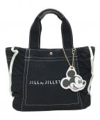 JILL BY JILLSTUARTジル バイ ジルスチュアート）の古着「Mickeyシリーズ フリルトート小」｜ブラック