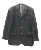COMME des GARCONS HOMMEコムデギャルソン オム）の古着「03AW縮絨ウールジャケット」｜ブラック