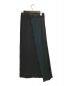 JURGEN LEHL (ヨーガンレール) グラデーションロングスカート グレー×グリーン サイズ:M：3980円