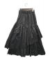 Snidel (スナイデル) ティアードボリュームスカート ブラック サイズ:00 未使用品：3980円