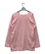 THE SHINZONEザ シンゾーン）の古着「マリンボーダーTシャツ」｜ピンク