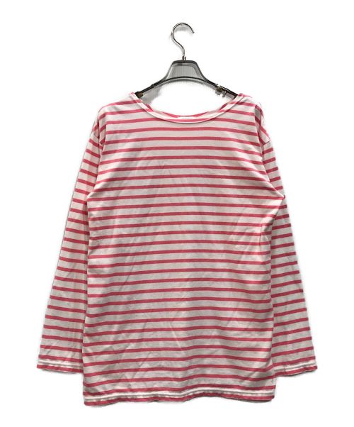 THE SHINZONE（ザ シンゾーン）THE SHINZONE (ザ シンゾーン) マリンボーダーTシャツ ピンク サイズ:Fの古着・服飾アイテム
