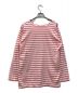 THE SHINZONE（ザ シンゾーン）の古着「マリンボーダーTシャツ」｜ピンク