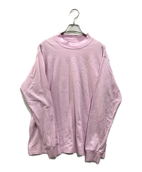 UNITED ARROWS（ユナイテッドアローズ）UNITED ARROWS (ユナイテッドアローズ) PONTE ロングスリーブ カットソー ピンク サイズ:Fの古着・服飾アイテム