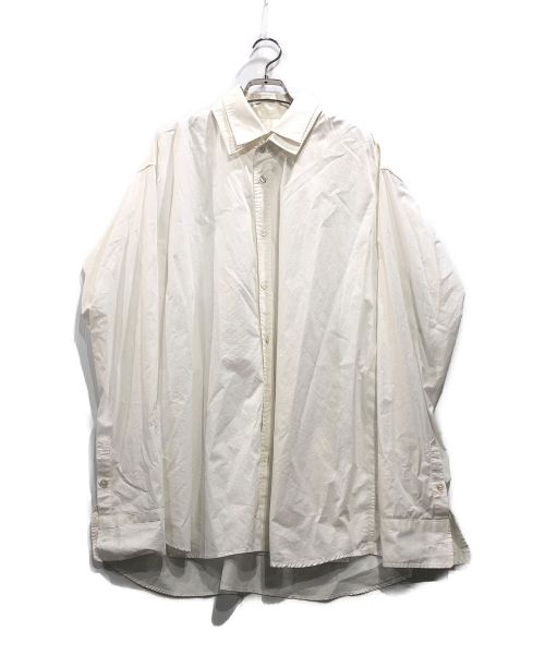 DRESSEDUNDRESSED（ドレスドアンドレスド）DRESSEDUNDRESSED (ドレスドアンドレスド) レイヤードシャツ ホワイト サイズ:4の古着・服飾アイテム