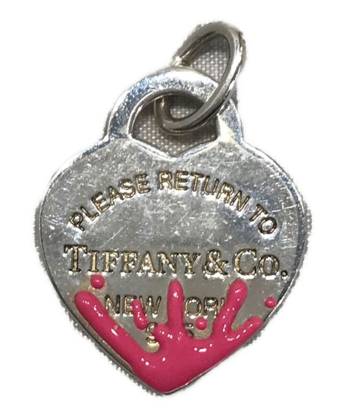 TIFFANY & Co.（ティファニー）Tiffany & Co. (ティファニー) RTTピンクスプラッシュハートチャーム ペンダントトップ シルバーの古着・服飾アイテム