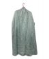 Samansa Mos2 (サマンサモスモス) 35TH スローリネンスカーフ刺繍ワンピース グリーン サイズ:F：3980円