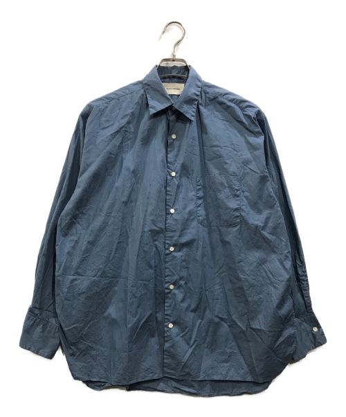 MARKAWARE（マーカウェア）MARKAWARE (マーカウェア) COMFORT FIT SHIRTS ブルー サイズ:1の古着・服飾アイテム