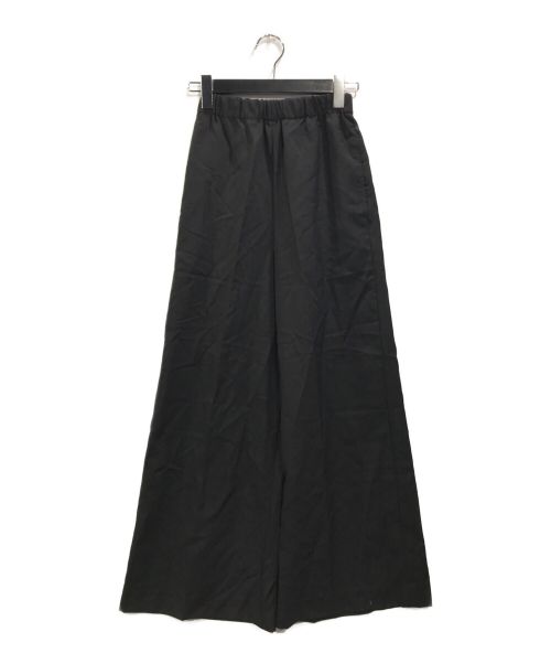 ENFOLD（エンフォルド）ENFOLD (エンフォルド) ELASTIC MENS WIDE－PANTS ブラック サイズ:34の古着・服飾アイテム
