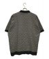 MONKEY TIME (モンキータイム) COTTON RETRO JACQUARD PL ポロシャツ ブラック サイズ:XL：5800円