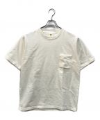 JACKMANジャックマン）の古着「Dotsme Pocket T-shirt」｜ホワイト