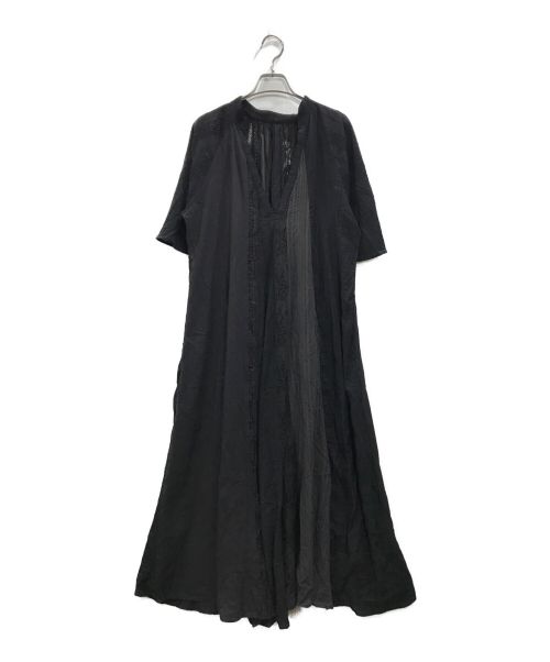 KOH.style（コースタイル）KOH.style (コースタイル) 3COLOR BLOCK DRESS ブラック サイズ:Fの古着・服飾アイテム