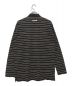 MARNI (マルニ) 20SS ボーダーポロシャツ ブラック×ブラウン サイズ:48：10800円