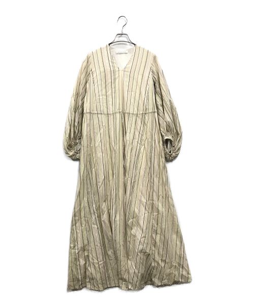 MARIHA（マリハ）MARIHA (マリハ) 春の光のドレス ワンピース ベージュ×ピンク サイズ:36の古着・服飾アイテム