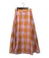 UNITED ARROWS TOKYO (ユナイテッドアローズトウキョウ) FABRICA フレアスカート オレンジ×パープル サイズ:36：4800円