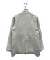 natural couture (ナチュラルクール) 金釦ツィードWブレストジャケット ブルー サイズ:F：3980円