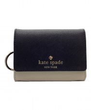 Kate Spade (ケイトスペード) コインケース ブラック×ホワイト