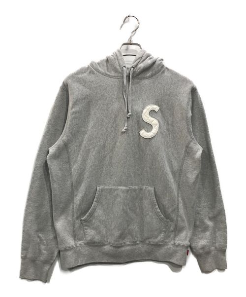SUPREME（シュプリーム）Supreme (シュプリーム) 20SS S Logo Hooded Sweatshirt グレー サイズ:Mの古着・服飾アイテム