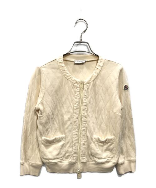 MONCLER（モンクレール）MONCLER (モンクレール) スウェットジャケット アイボリー サイズ:XSの古着・服飾アイテム