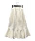HER LIP TO (ハーリップトゥ) Double Belted Tweed Wrap Skirt ホワイト サイズ:S：4800円