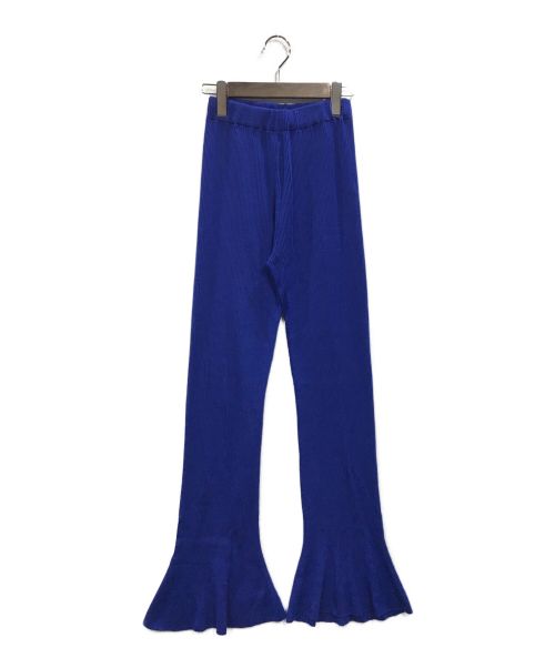 CFCL（シーエフシーエル）CFCL (シーエフシーエル) CUPRO RIB PANTS 2 ブルー サイズ:3の古着・服飾アイテム