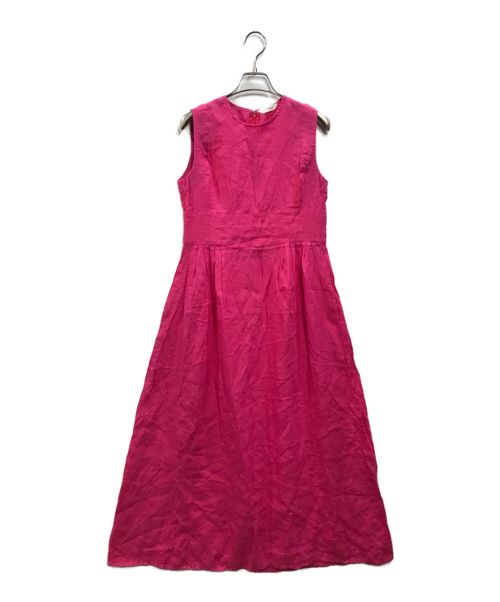 holiday（ホリデー）HOLIDAY (ホリデー) RAMIE LONG DRESS ピンクの古着・服飾アイテム