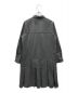 FRED PERRY (フレッドペリー) PLEATED BACK SHIRT DRESS グレー サイズ:USA4：5800円