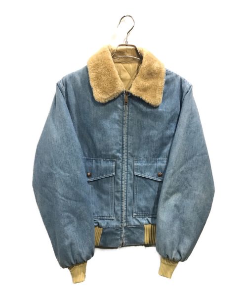 Sears（シアーズ）Sears (シアーズ) 70S ボアデニムジャケット ブルー サイズ:不明の古着・服飾アイテム
